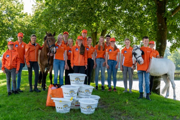 Nederlandse jeugdmenners klaar voor het EK in Flyinge Nederlandse jeugdmenners klaar voor het EK in Flyinge
