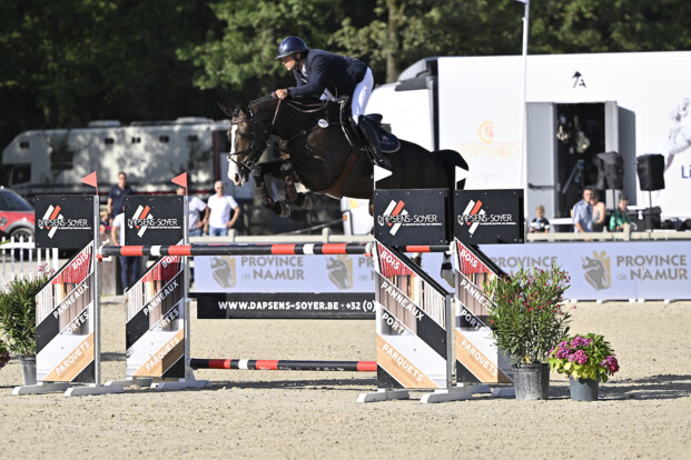 Bertrand Genin is Belgische sterkhouder in Longines Rankingproef van Bonheiden