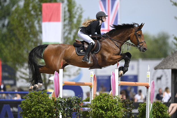 Lauranne Spits zorgt voor knalprestatie in de CSI2* GP van Bonheiden!