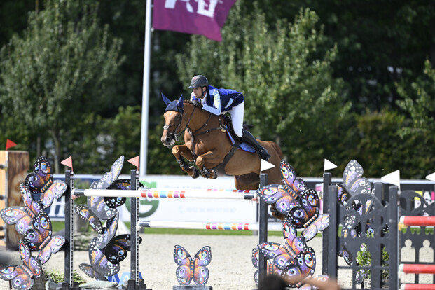 Nicola Philippaerts kleurt mee het podium in Greenwich
