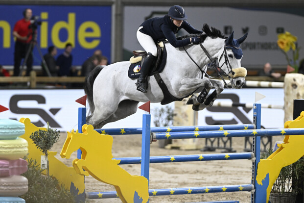 Top 10-klassering voor Charlotte Philippe in de CSI2* Grand Prix van Kronenberg