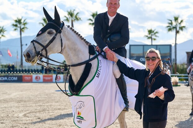 Jérôme Guery wint nu ook de Longines Rankingproef in Oliva Jérôme Guery wint nu ook de Longines Rankingproef in Oliva