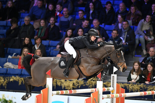 Gudrun Patteet springt naar zilver in Compiègne
