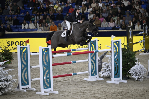 Louis Lambrecht start op het podium in het Azelhof