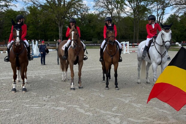 Belgische Junioren halen brons in de Nations Cup van Compiègne