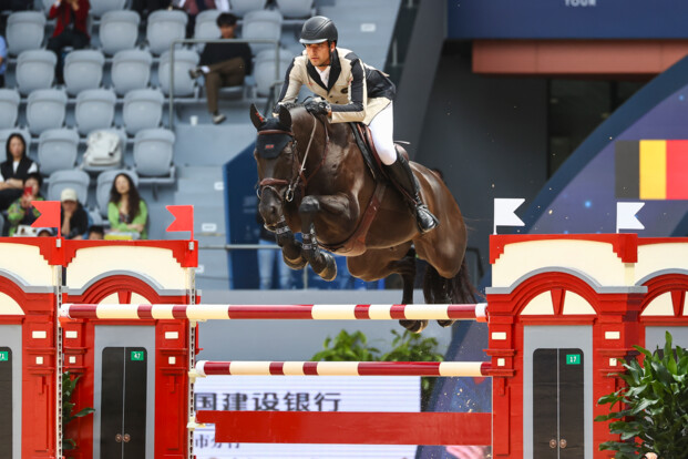 Nicola Philippaerts overklast de concurrentie in ochtendrubriek van Shanghai