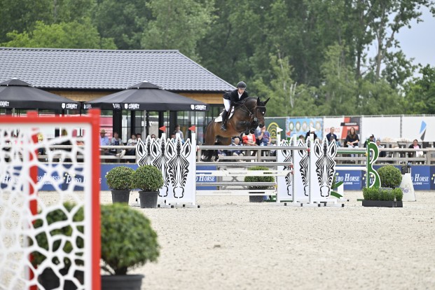 Mathieu Guery en Evelyne Putters plaatsen zich in de top 10 bij de Young Riders
