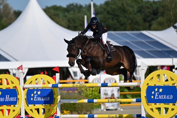Annelies Vorsselmans springt de top 10 binnen in hoofdrubriek van Hickstead