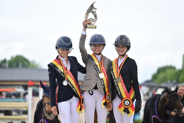 Robin Vermeir grijpt Belgische titel bij de pony’s na spannende finaledag