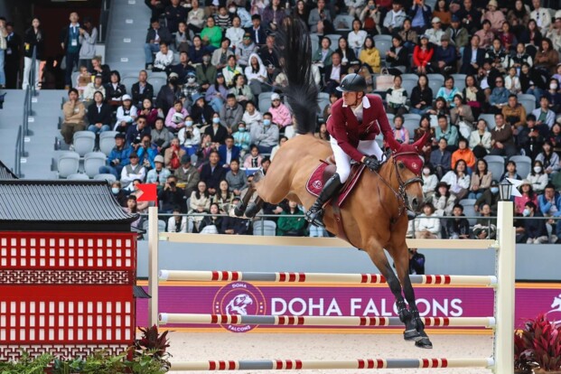 Jérôme Guery springt naar zilver in eerste ronde van de Global Champions League