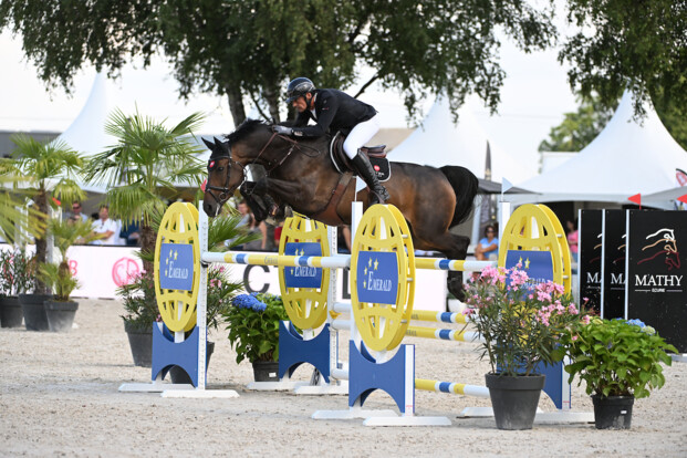Pascal Van Laethem triomfeert in de STX cyclus voor 7-jarige paarden
