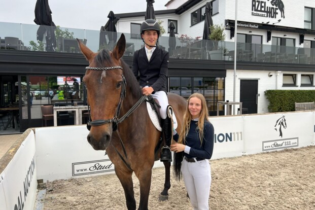 Seppe Wouters en Sacha Beghuin springen de top 5 binnen in het Azelhof Seppe Wouters en Sacha Beghuin springen de top 5 binnen in het Azelhof