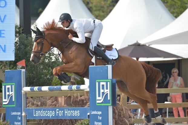 Lefevre tiende op 1.50m tijdens CSI3* Vichy Lefevre tiende op 1.50m tijdens CSI3* Vichy
