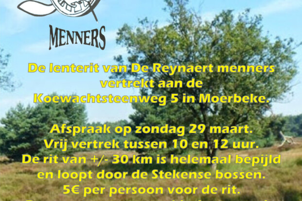 Lenterit Reynaert Menners, Moerbeke - 29/03 Lenterit Reynaert Menners, Moerbeke - 29/03