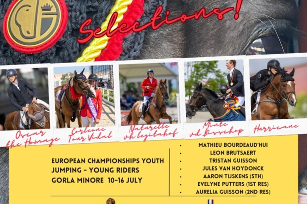 De selecties voor de EK’s Dressuur en Jumping voor de jeugd zijn gekend!