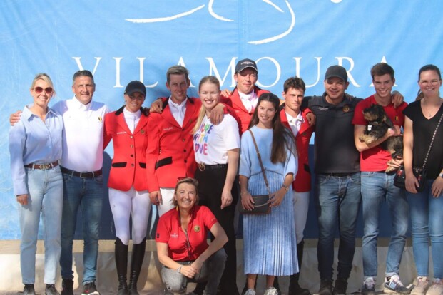 Belgische équipe springt naar zilver in de Nations Cup van Vilamoura Belgische équipe springt naar zilver in de Nations Cup van Vilamoura