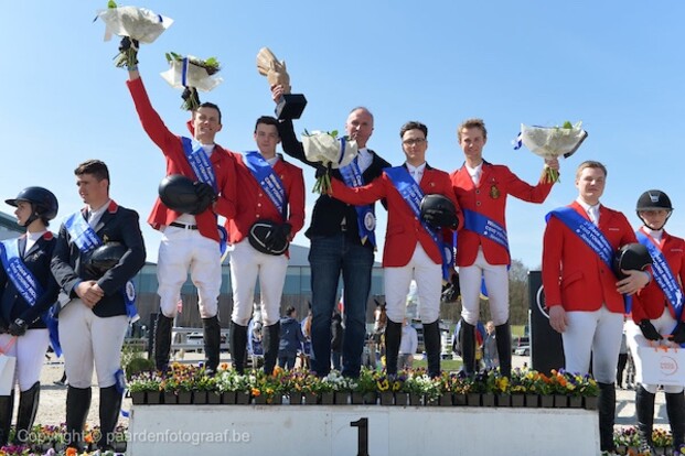 CSIOY Fontainebleau: Net naast het podium