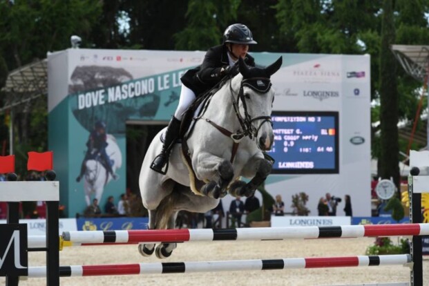 Gudrun Patteet tweede in Versailles