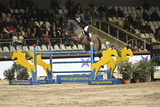 Jan Vermeiren wint opnieuw in de STX Cyclus voor 7-jarige paarden