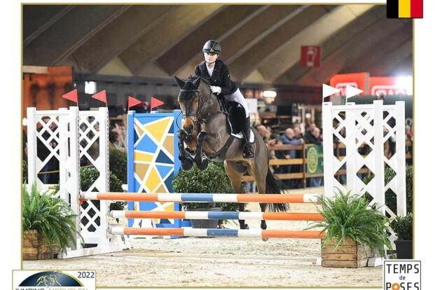 Maline Van Tulder wint de JM IM Finale Pony’s 80cm! Maline Van Tulder wint de JM IM Finale Pony’s 80cm!