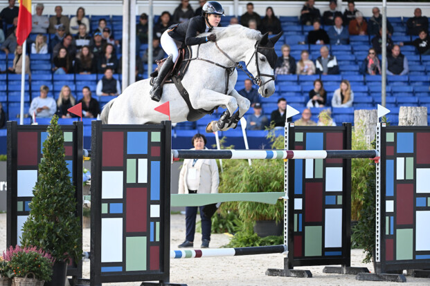 Brons voor Annelies Vorsselmans in de CSI3* GP van Leeuwaarden
