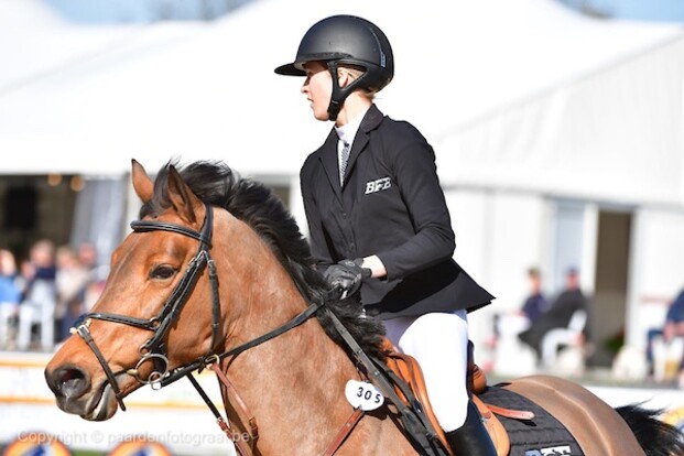 Marthe van Gorp wint in Italië