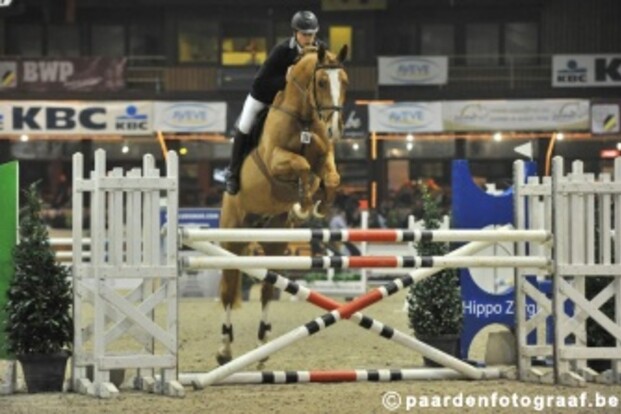 SBB Jonge paarden Eksaarde Doorslaar: Frederik Dekens en For Passion rijden naar 5e plaats