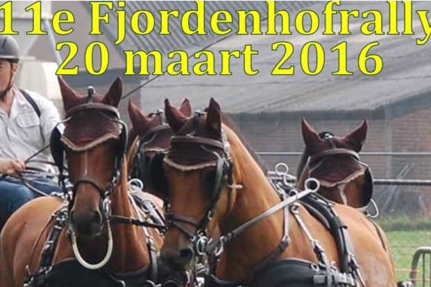 Fjordenhofrally 2016 - 20 maart Fjordenhofrally 2016 - 20 maart