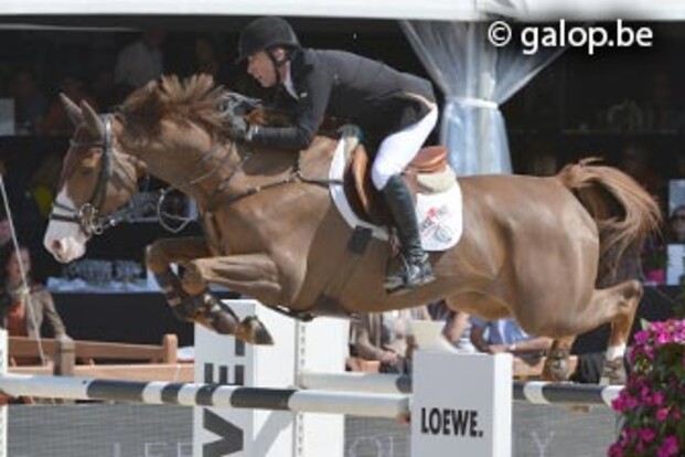 Michael Whitaker enige foutloze in barrage GCT