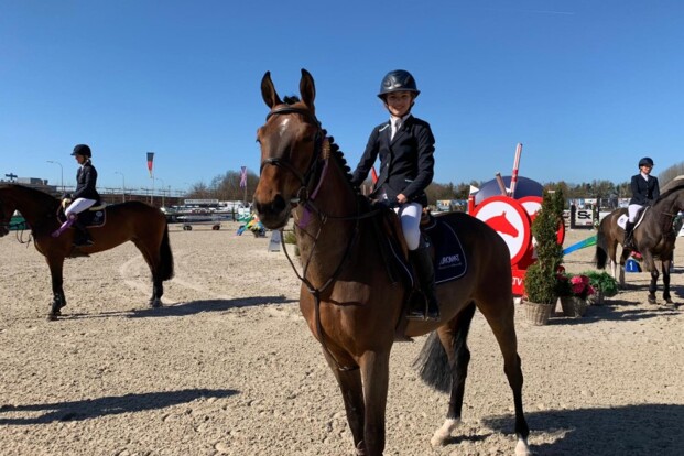Amelie Clarys 4de in de CSI1* GP van Lier!