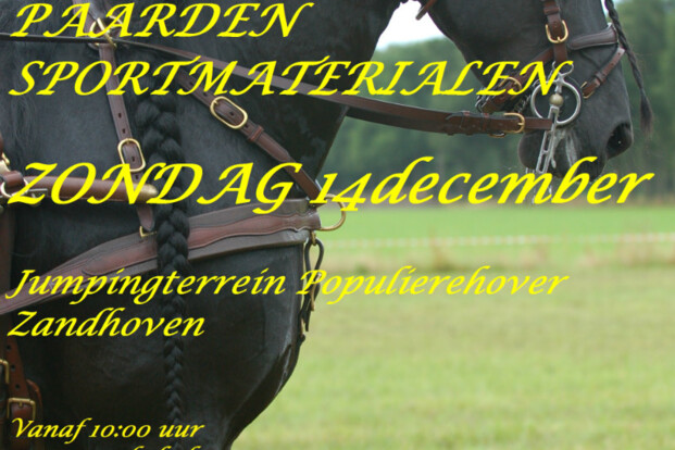 Zandhoven, Koetsenbeurs - 14 december