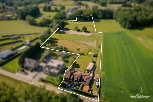 Immofluisteraar verkoopt: woning met paardenaccommodatie en weiland op ca. 1,55ha te Baal