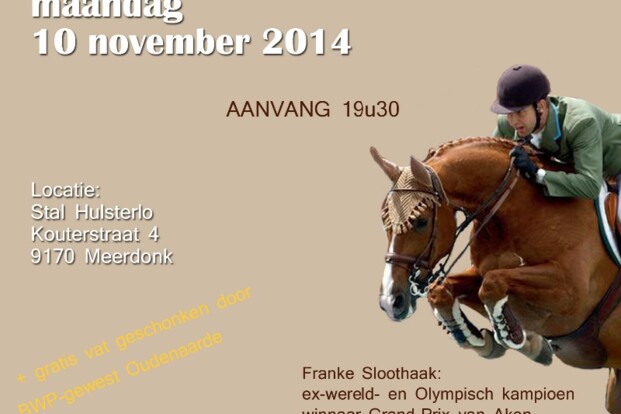 SPRINGCLINIC BWP-OUDENAARDE MET FRANKE SLOOT SPRINGCLINIC BWP-OUDENAARDE MET FRANKE SLOOT