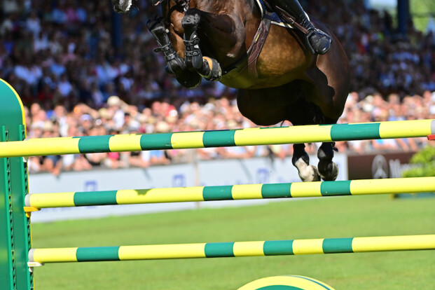Nicola Philippaerts in barrage van de 5* GP Wellington
