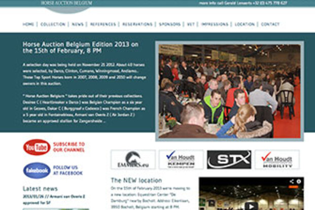 Horse Auction Belgium op 15 februari