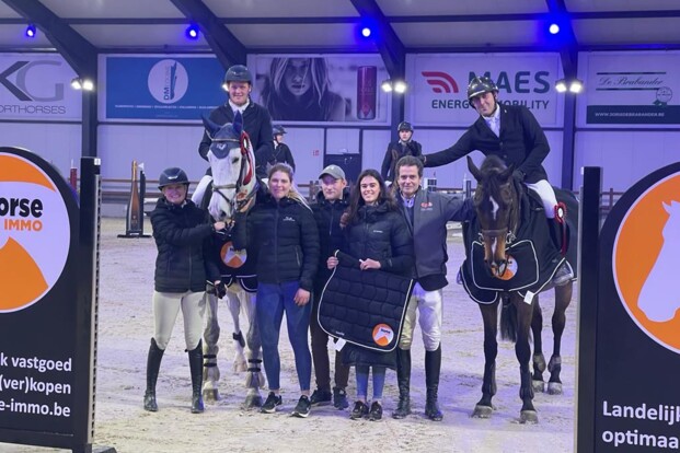 Vinckx en Cobbaut delen de winst tijdens de Big Tour van Ternat