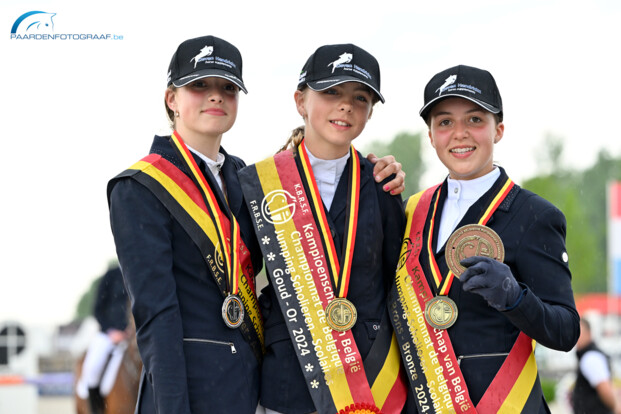 Tweemaal goud voor Robin Vermeir