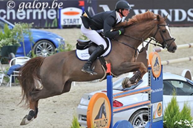 Euro Horse en Stephex vooraan in La Coruna