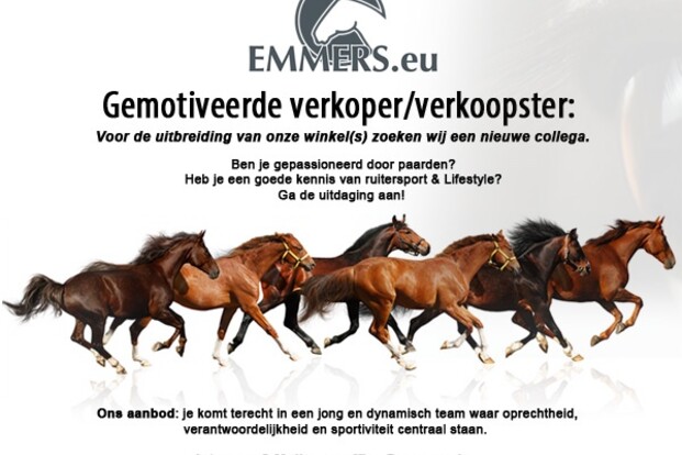 Emmers is op zoek naar... Emmers is op zoek naar...