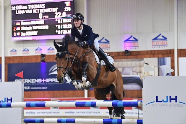 Gilles Thomas scoort op Saut Hermès!