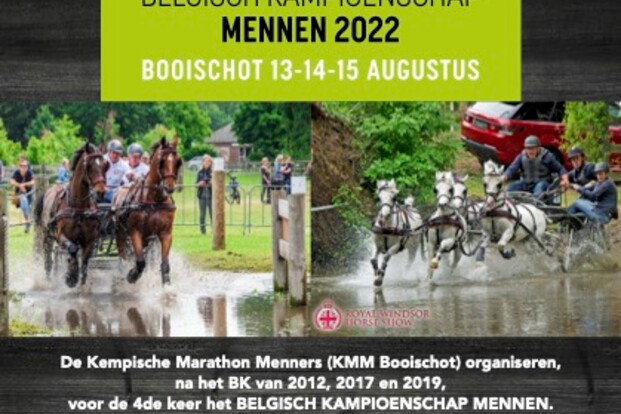 Belgisch Kampioenschap Mennen 2022 in Booischot
