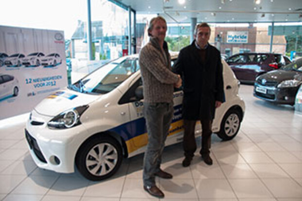 Winnaar auto op Dag van het Paard Zilvermeer Mol