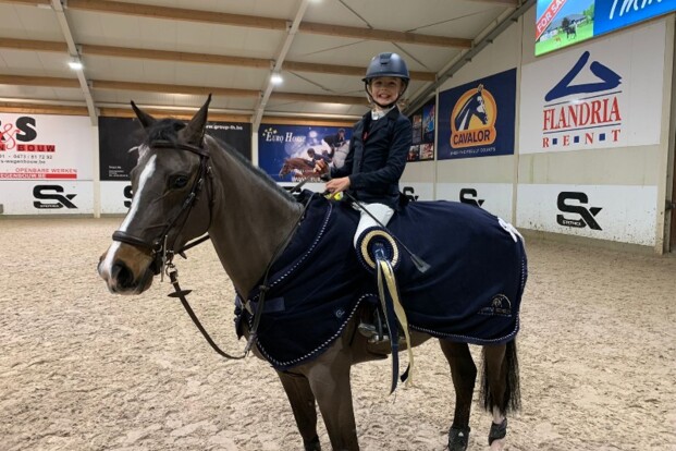 Robin Vermeir wint de Pony-finale 1m10!