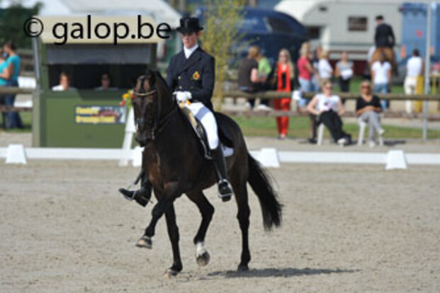 Belgisch podium Juniors op CDI Leudelange