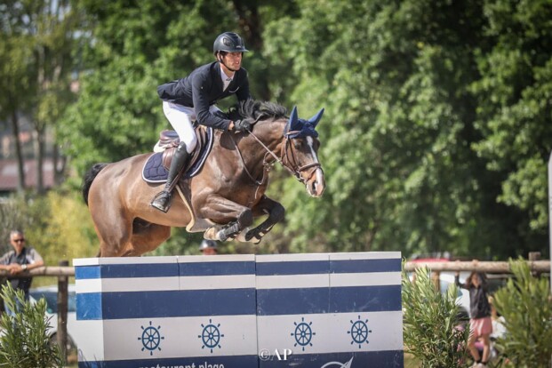 Pierrick Goudelouf is Belgische sterkhouder in CSI2* GP van St. Tropez