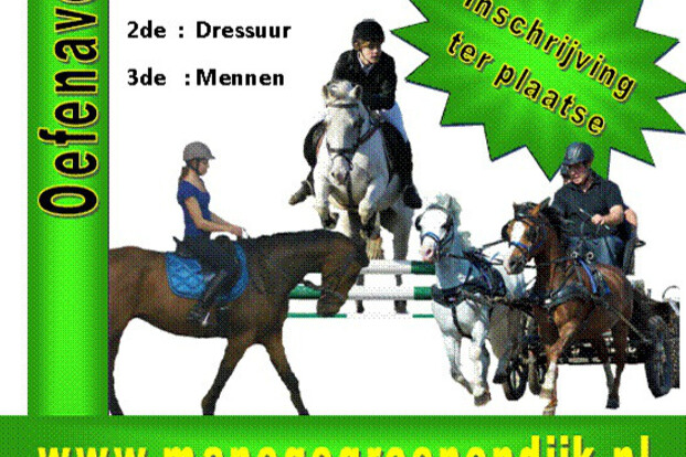 Dessel, Manege Groenendijk - Oefenavonden