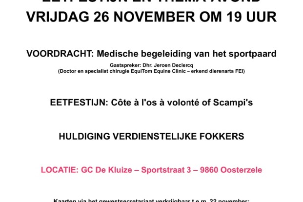 26/11 BWP eetfestijn en thema-avond