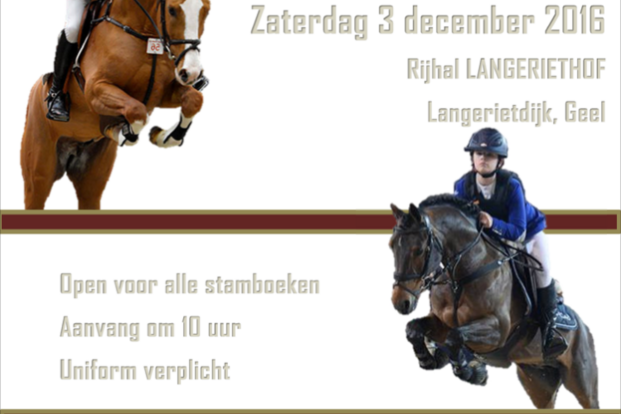 NATIONALE AANLEGTEST SPRINGPAARDEN NATIONALE AANLEGTEST SPRINGPAARDEN