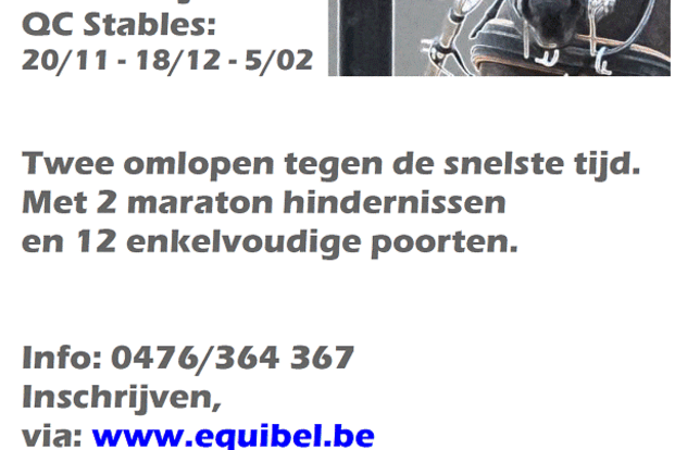 Sint-Niklaas, CAV Indoor - startlijst 20/11