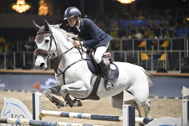 Wilm Vermeir is Belgische sterkhouder in de CSI2* GP van St. Tropez